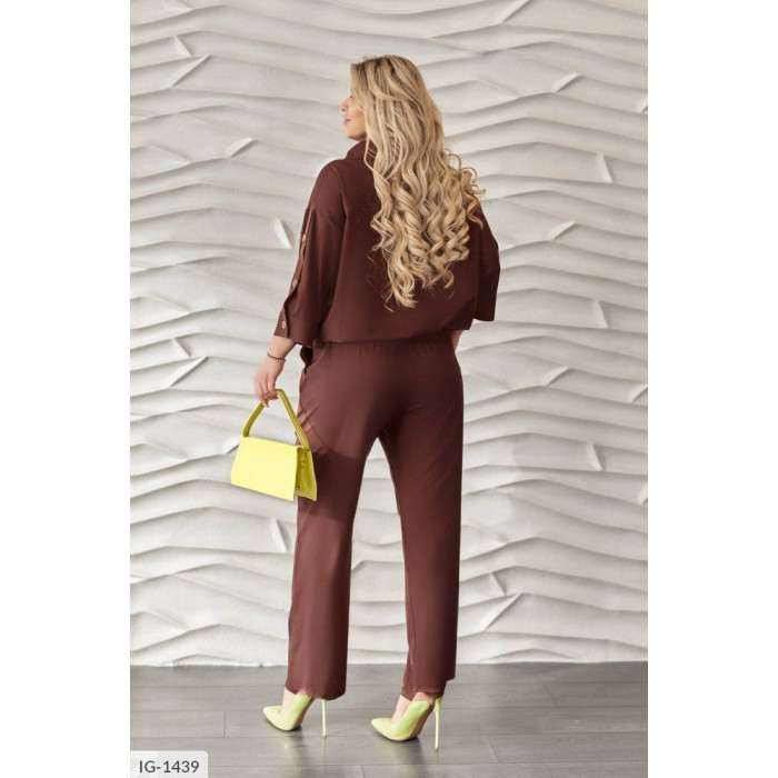 Жіночі костюми XL+ IG-1439 — елегантність і зручність