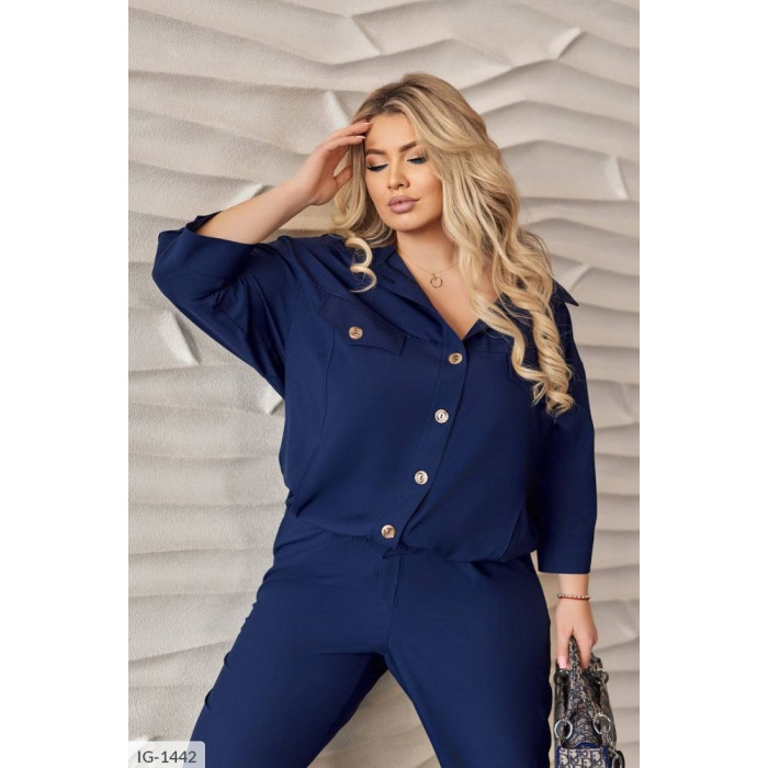Жіночі костюми XL+ IG-1442 — елегантність і зручність