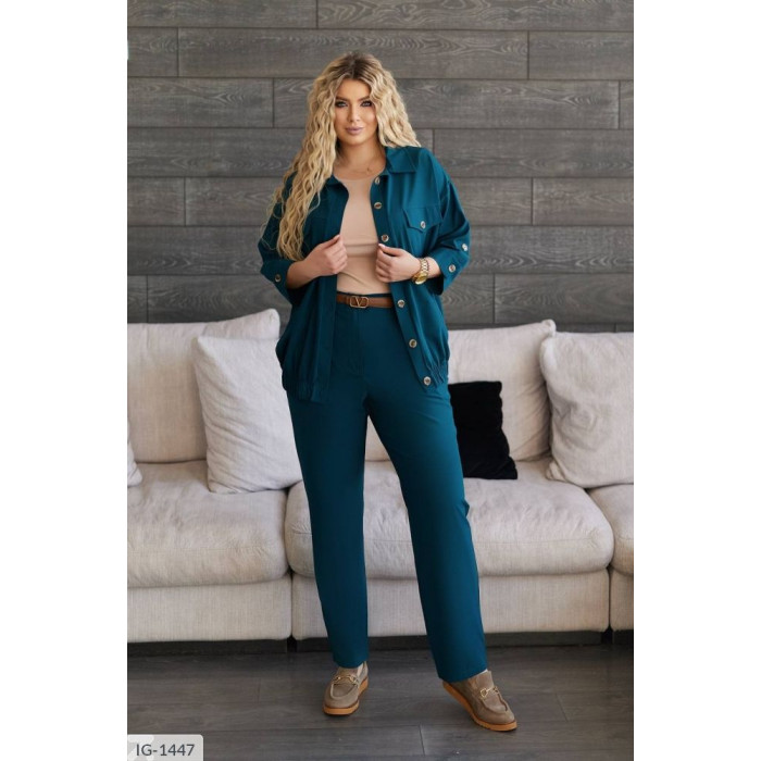 XL+ костюми Odessa Moda IG-1447 — мода для кожного дня