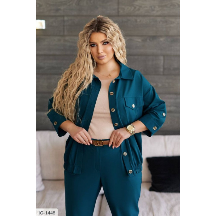 Модні костюми великого розміру IG-1448 — стиль і комфорт