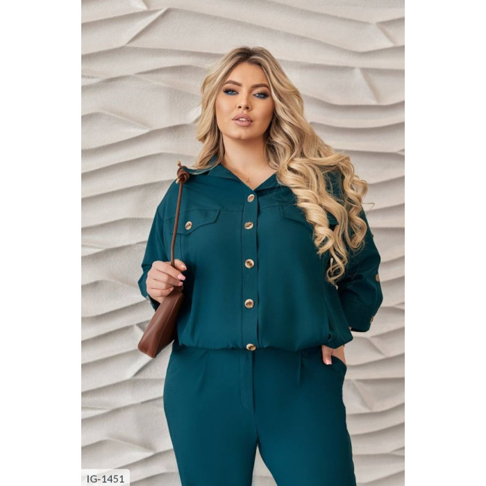 Модні костюми великого розміру IG-1451 — стиль і комфорт