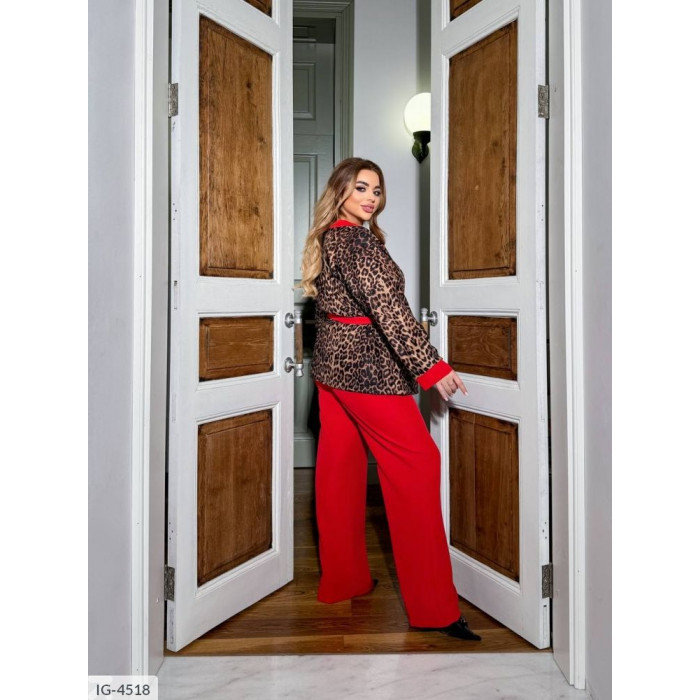 Жіночі костюми XL+ IG-4518 — елегантність і зручність
