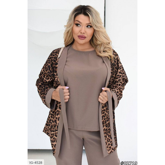 XL+ костюми Odessa Moda IG-4528 — мода для кожного дня