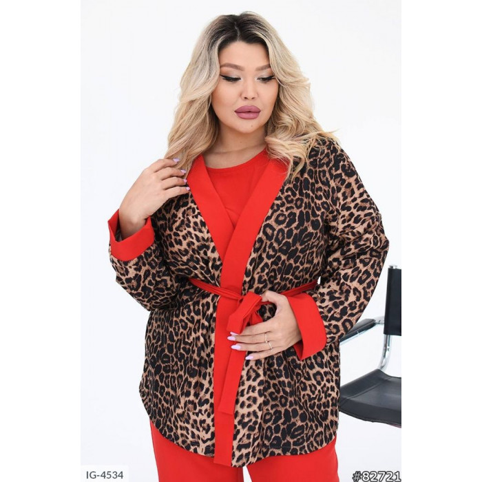 Жіночі костюми XL+ IG-4534 — елегантність і зручність