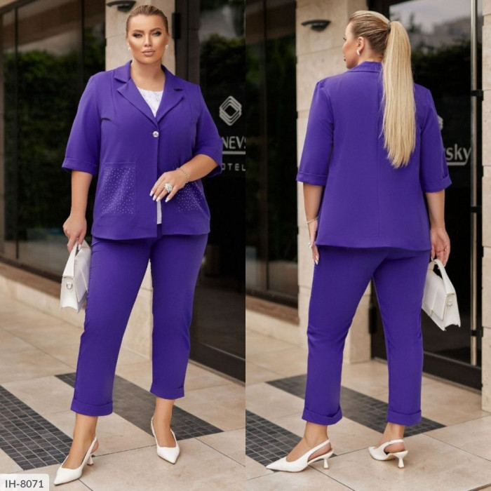 Костюми великого розміру IH-8071 — тренди і мода