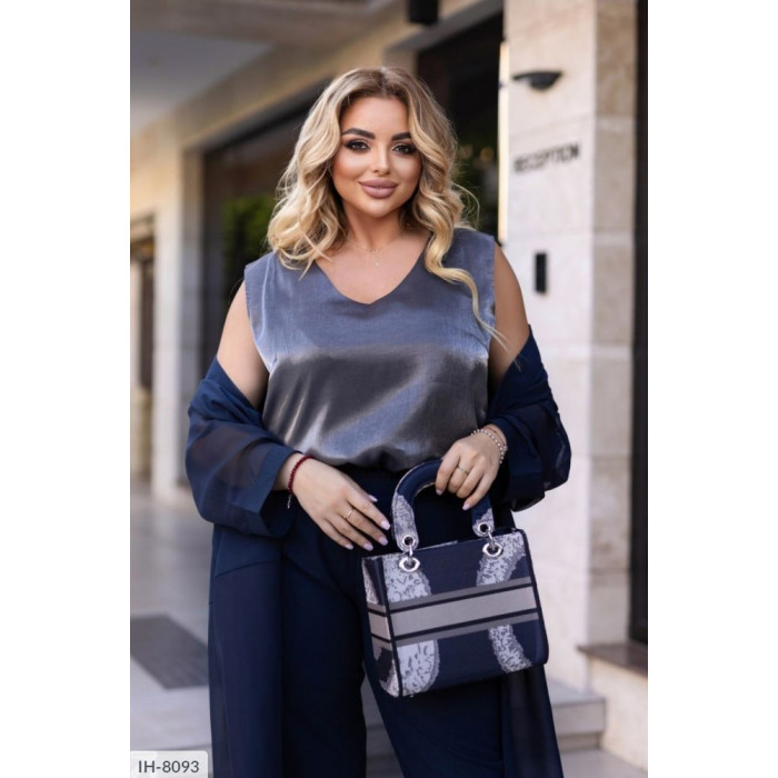 Жіночі костюми Plus Size IH-8093 — впевненість і стиль