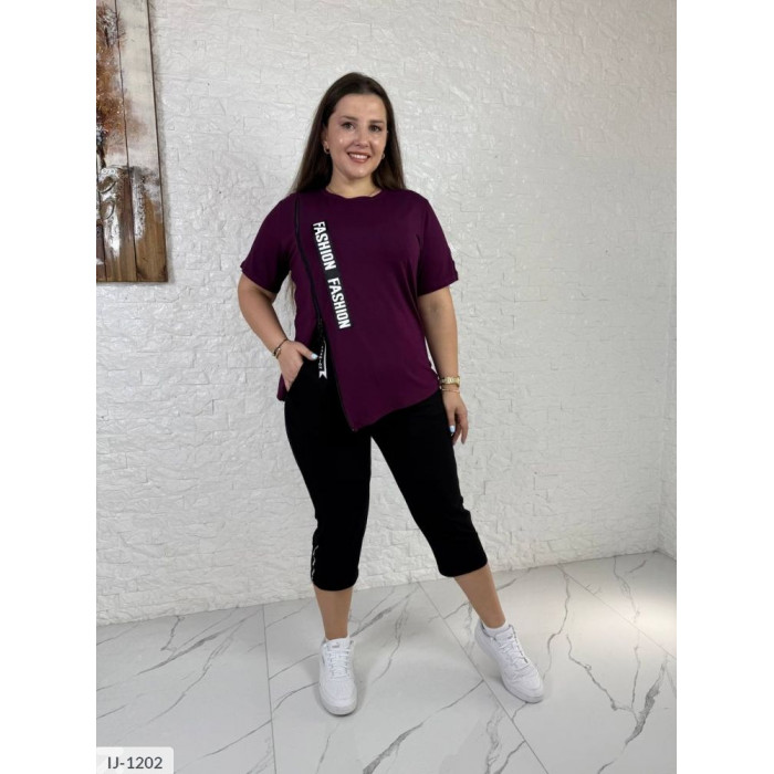 Модні костюми Plus Size IJ-1202 — комфорт без меж Модні костюми Plus Size IJ-1202 — комфорт без меж