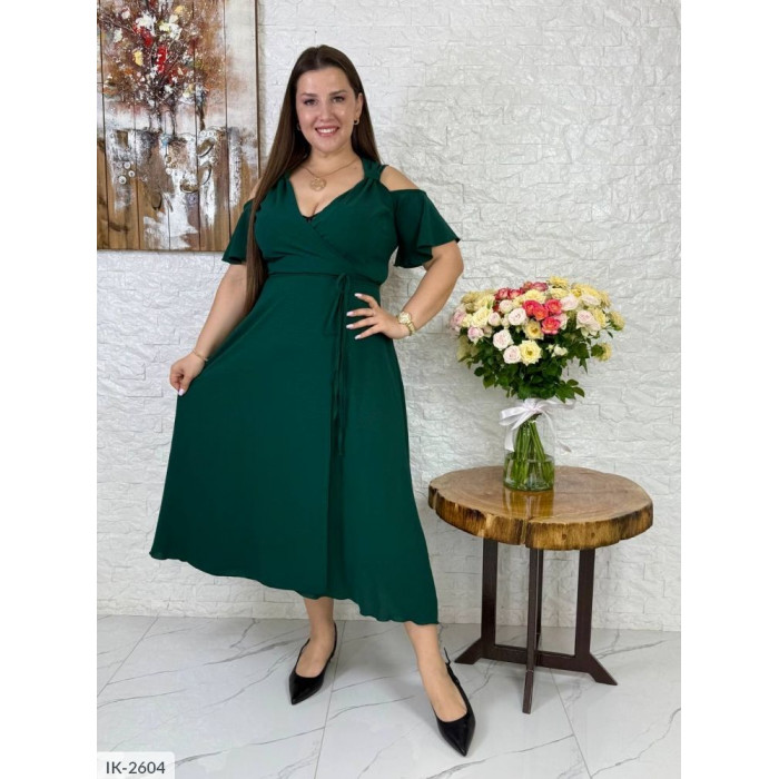 Стильні сукні Plus Size IK-2604 — ідеальна посадка для будь-якої фігури