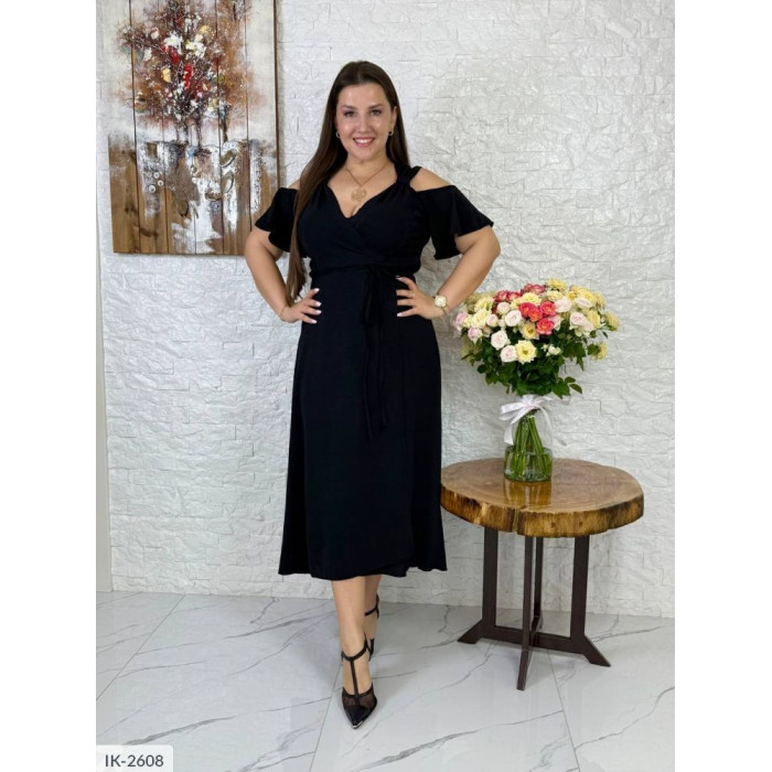 Новинки суконь великого розміру IK-2608 — твій стиль, твоя впевненість