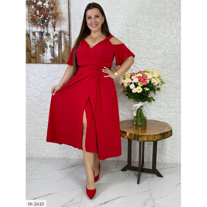 Стильні сукні Plus Size IK-2610 — ідеальна посадка для будь-якої фігури