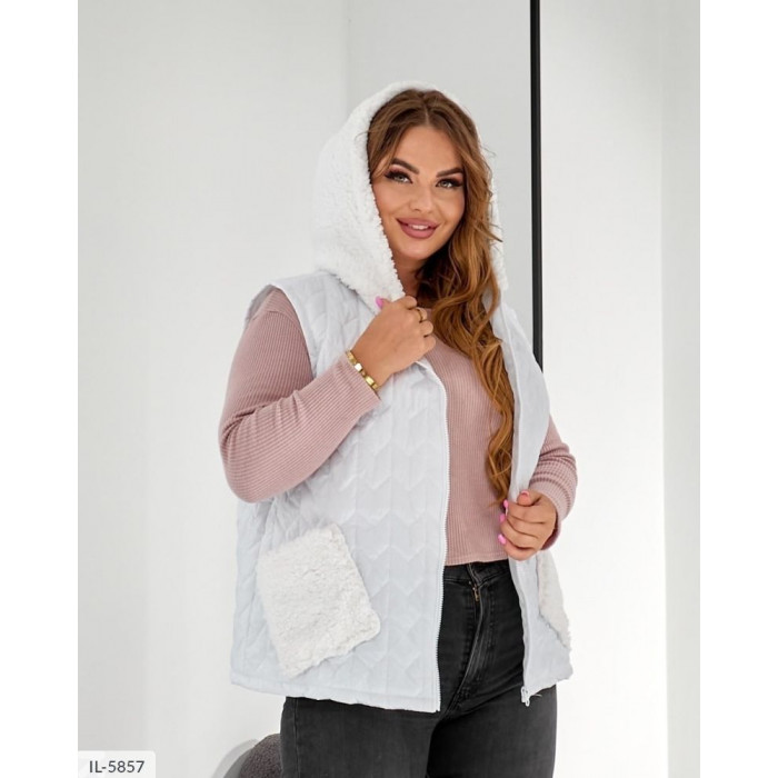 Жіночий верхній одяг Plus Size IL-5857 — тренди 2025