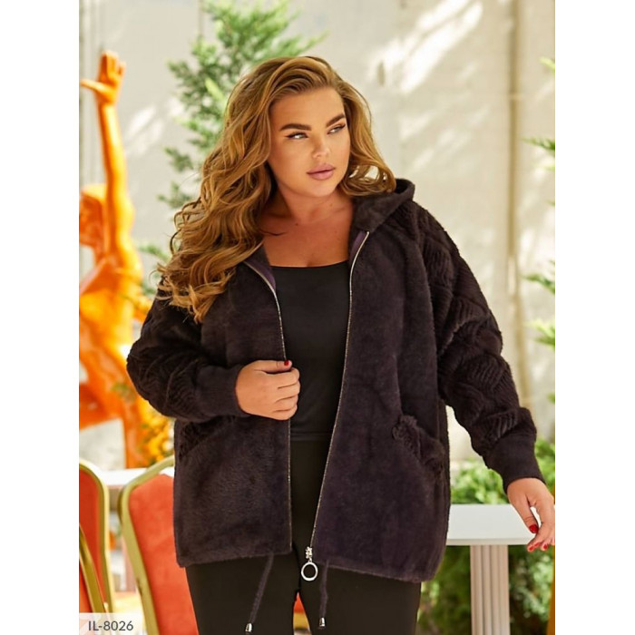Верхній одяг великого розміру IL-8026 — тепло і стиль