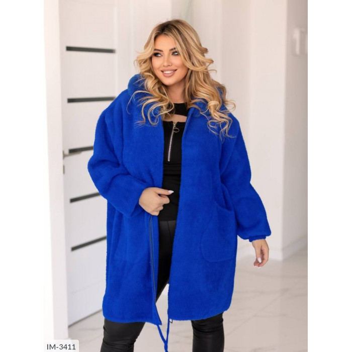 Жіночий верхній одяг Plus Size IM-3411 — тренди 2025