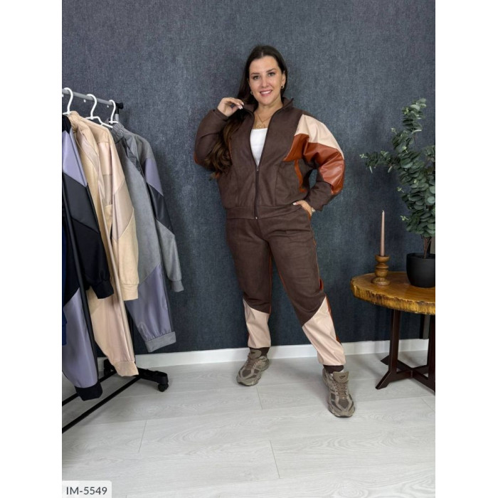 Жіночі прогулянкові костюми XL+ IM-5549 — тренди сезону