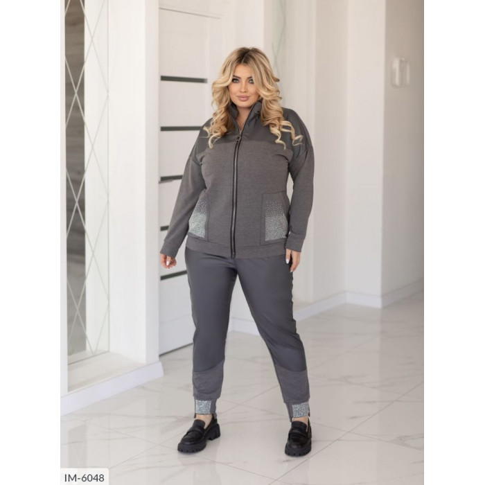 Модні прогулянкові костюми великого розміру IM-6048 — комфорт і стиль