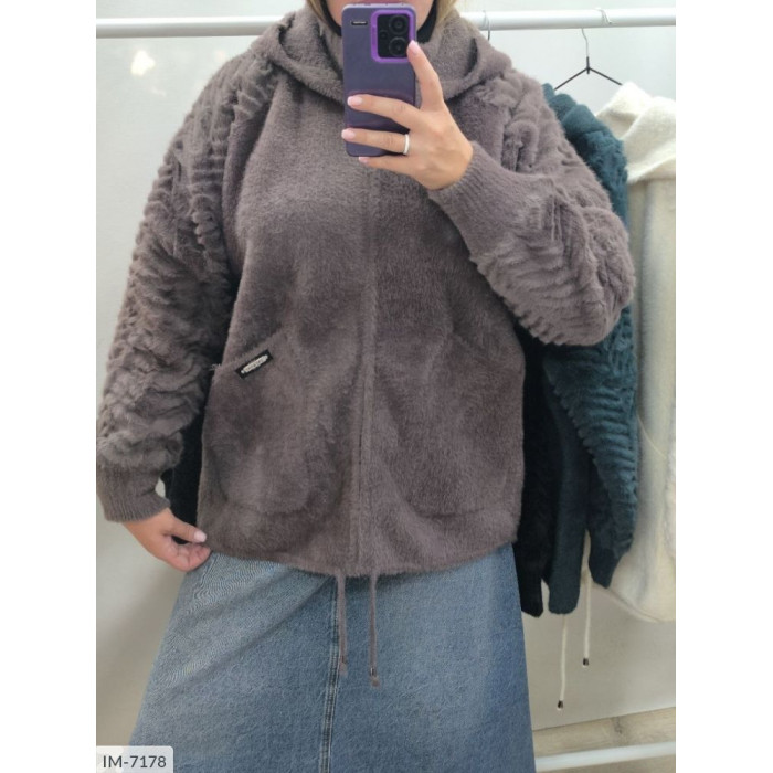 Верхній одяг великого розміру IM-7178 — твій комфорт