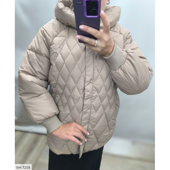 Жіночий верхній одяг Plus Size IM-7258 — тренди 2025