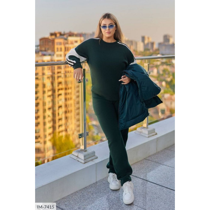 Жіночі прогулянкові костюми XL+ IM-7415 — тренди сезону