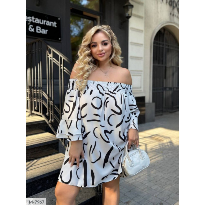 Стильні сукні Plus Size IM-7967 — ідеальна посадка для будь-якої фігури