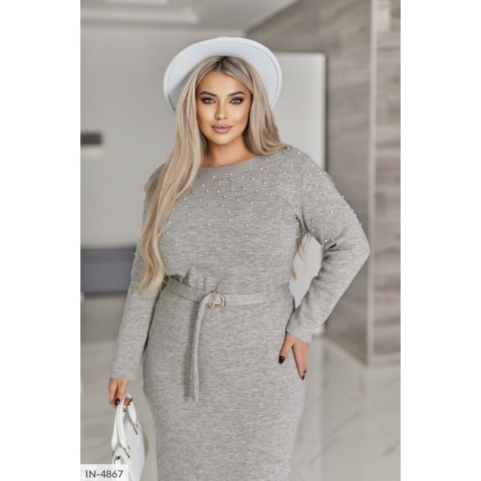 Сукні для пишних форм IN-4867 — виглядай розкішно