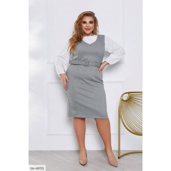 Модні образи для жінок великого розміру IN-4970