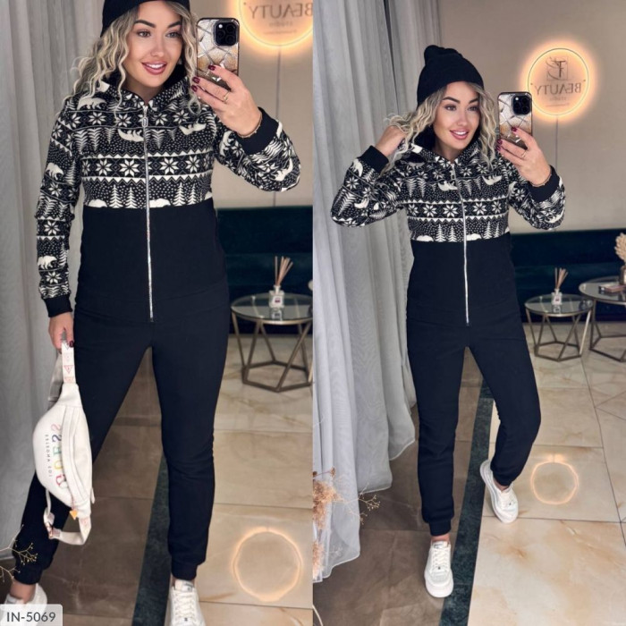 Спортивні костюми великого розміру IN-5069 — комфорт і мода