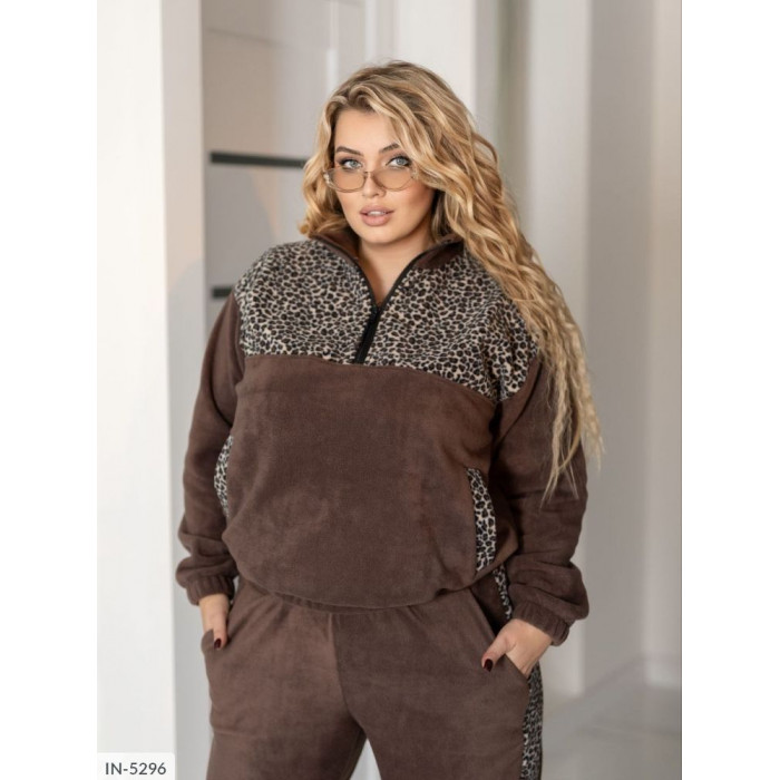 Жіночі прогулянкові костюми XL+ IN-5296 — тренди сезону