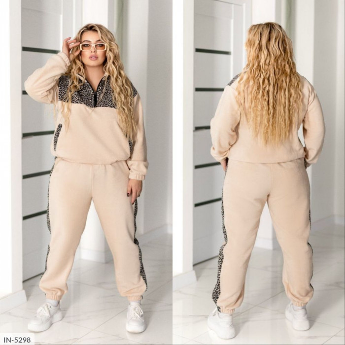 Модні прогулянкові костюми великого розміру IN-5298 — комфорт і стиль