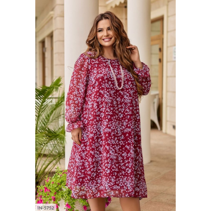 Модні сукні великого розміру IN-5752 — комфорт і краса щодня