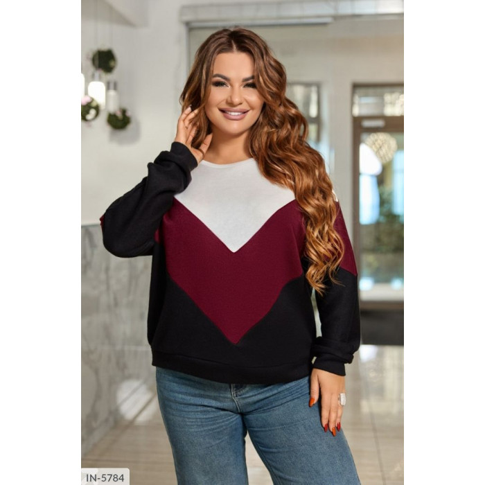 XL+ кофти Odessa Moda IN-5784 — тренди сезону 2025