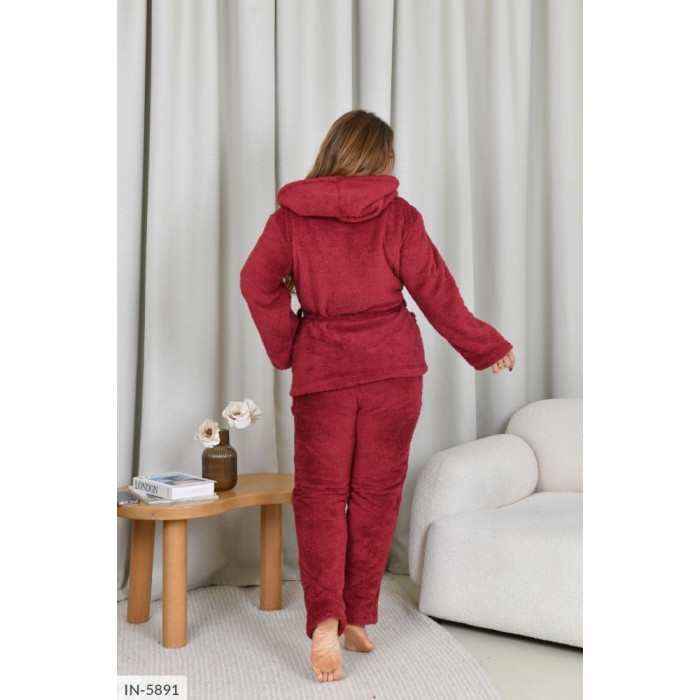 Халати XL+ IN-5891 — стильна домашня мода