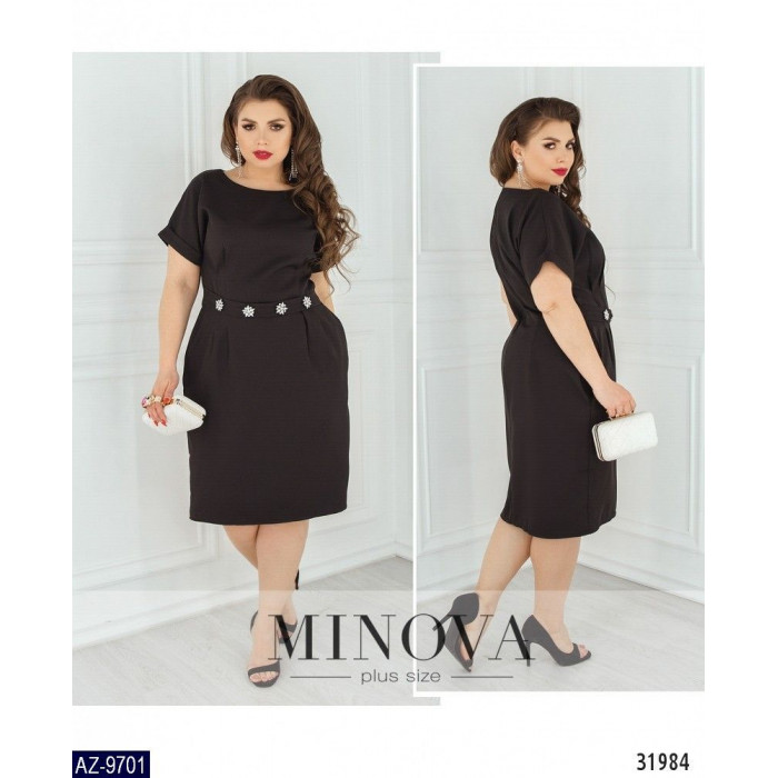 Стильні сукні Plus Size AZ-9701 — ідеальна посадка для будь-якої фігури