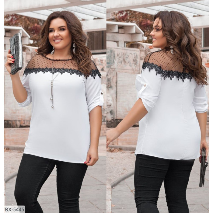 Блузки XL+ Odessa Moda BX-5445 — комфорт і краса