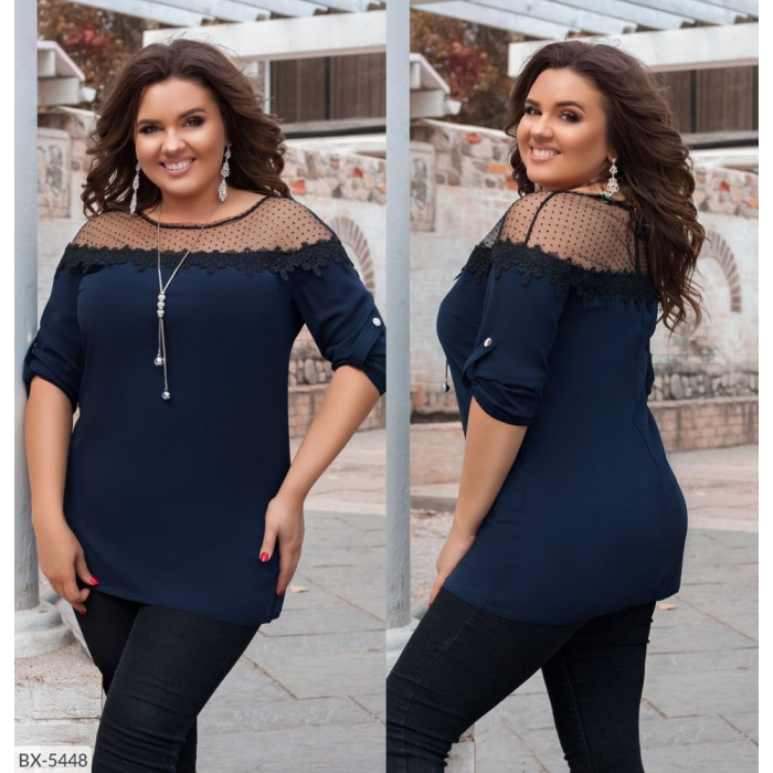 Блузки Plus Size BX-5448 — стиль і зручність