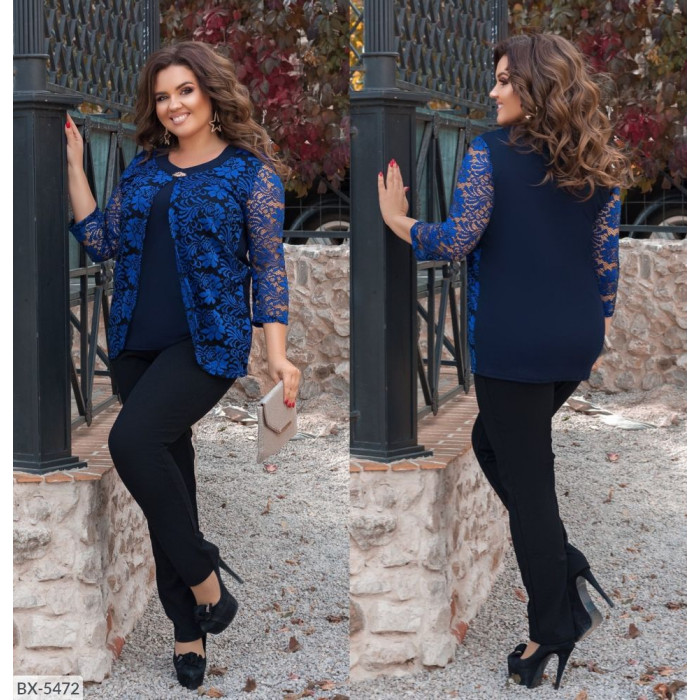 Жіночі костюми XL+ BX-5472 — елегантність і зручність