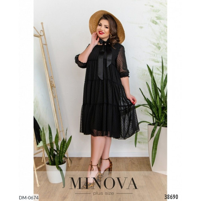 Сукні великого розміру DM-0674 — жіночність без компромісів