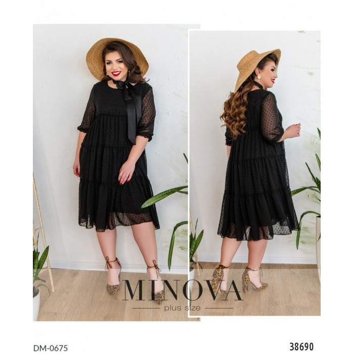 Сукні Plus Size DM-0675 — краса без обмежень для кожної фігури