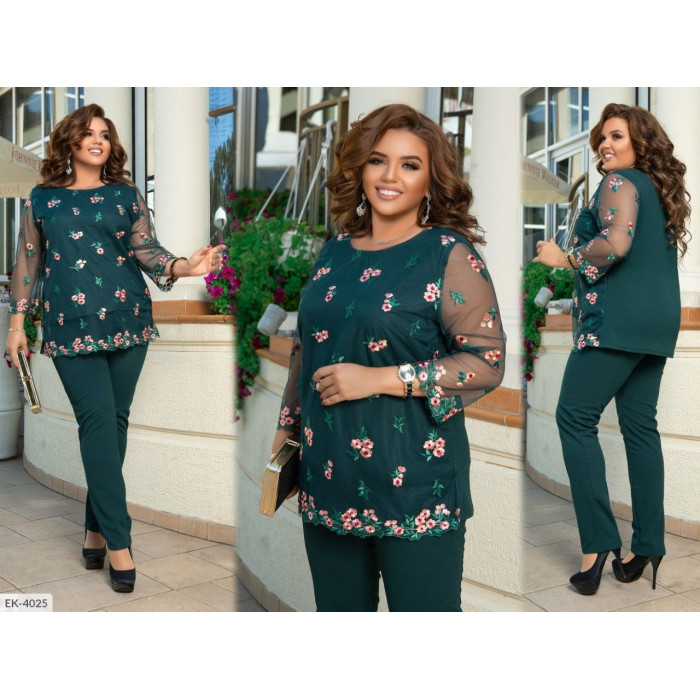 Костюми великого розміру EK-4025 — сучасна класика