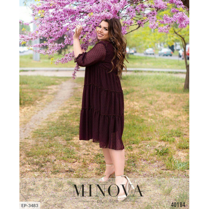 Сукні для пишних форм EP-3483 — виглядай розкішно у будь-який день
