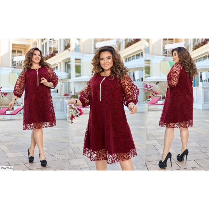Сукні XL+ FW-7266 — елегантність і впевненість для сучасних жінок
