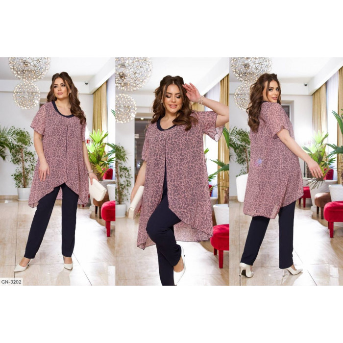 Жіночі костюми Plus Size GN-3202 — впевненість і стиль
