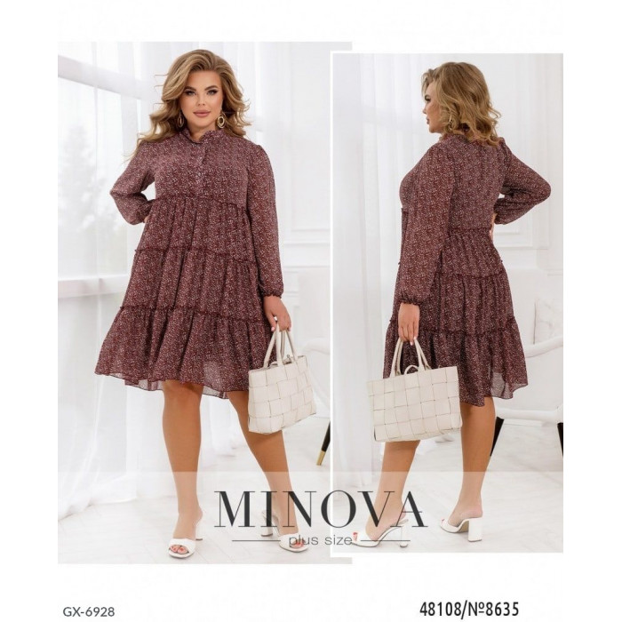 Сукні для пишних форм GX-6928 — виглядай розкішно у будь-який день