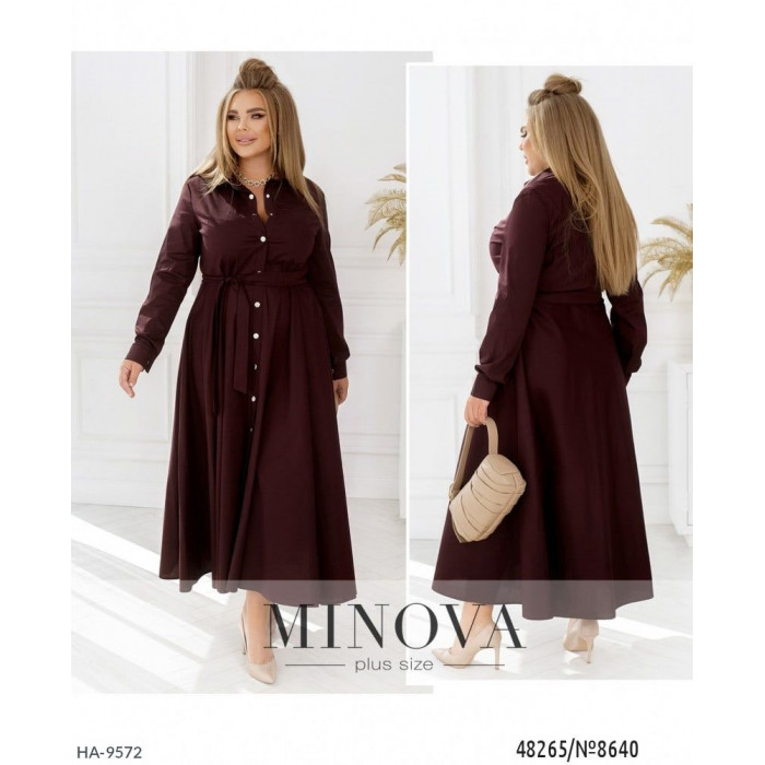 Стильні сукні Plus Size HA-9572 — ідеальна посадка для будь-якої фігури