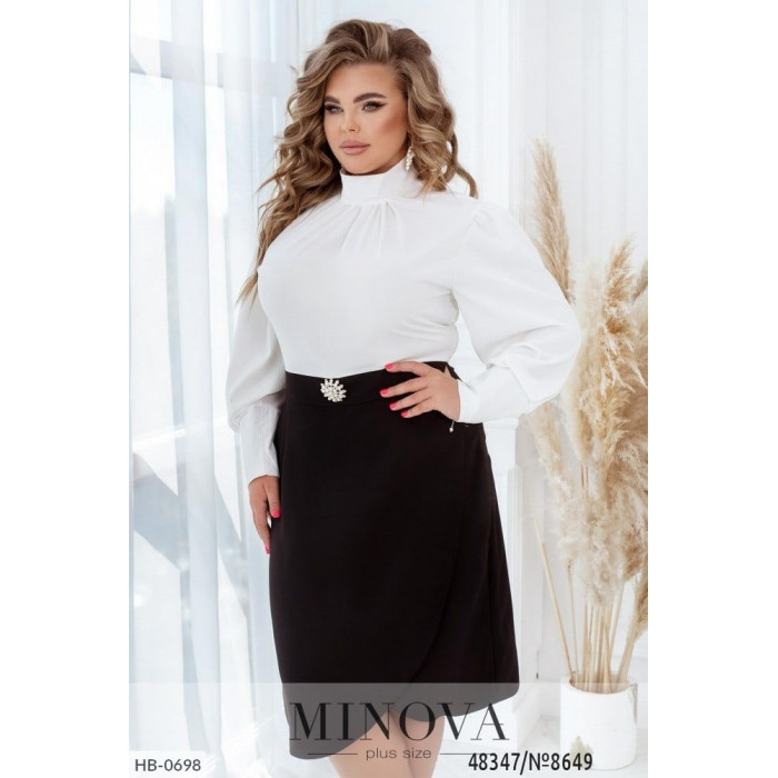 Модні образи для жінок великого розміру HB-0698 — стиль, що надихає