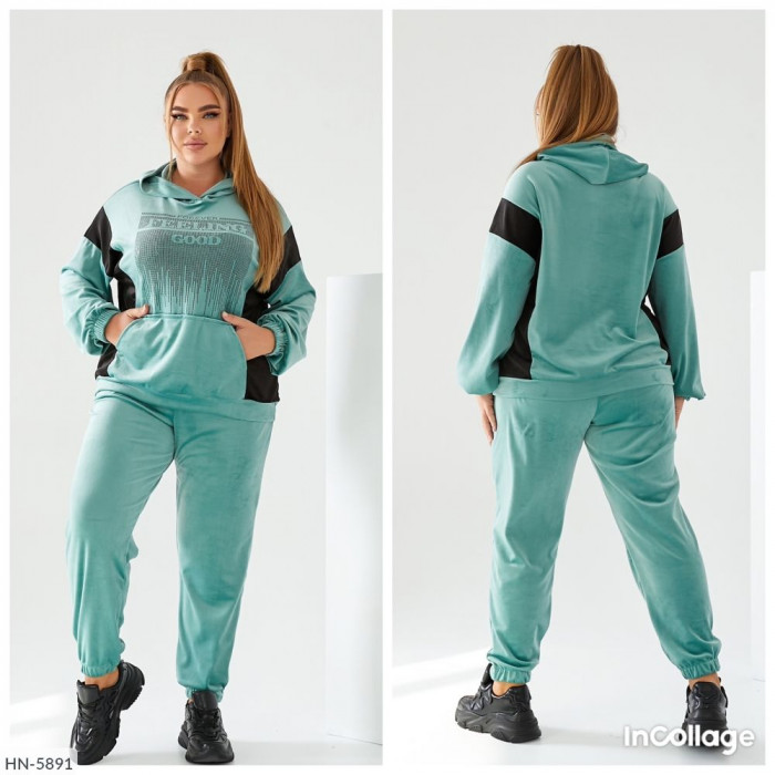 Модні прогулянкові костюми великого розміру HN-5891 — комфорт і стиль