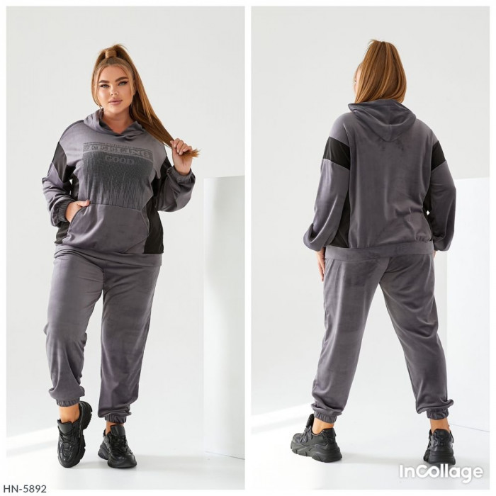 Жіночі прогулянкові костюми XL+ HN-5892 — тренди сезону