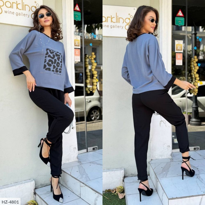 Жіночі костюми Plus Size HZ-4801 — впевненість і стиль