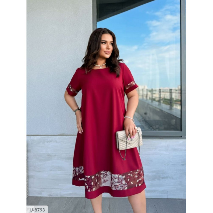 Модні сукні великого розміру IJ-8793 — комфорт і краса щодня