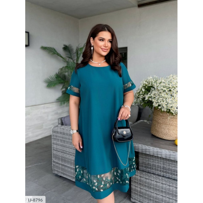 Модні образи для жінок великого розміру IJ-8796 — стиль, що надихає