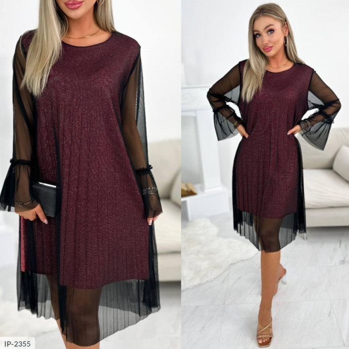 Модні сукні великого розміру IP-2355 — комфорт і краса щодня